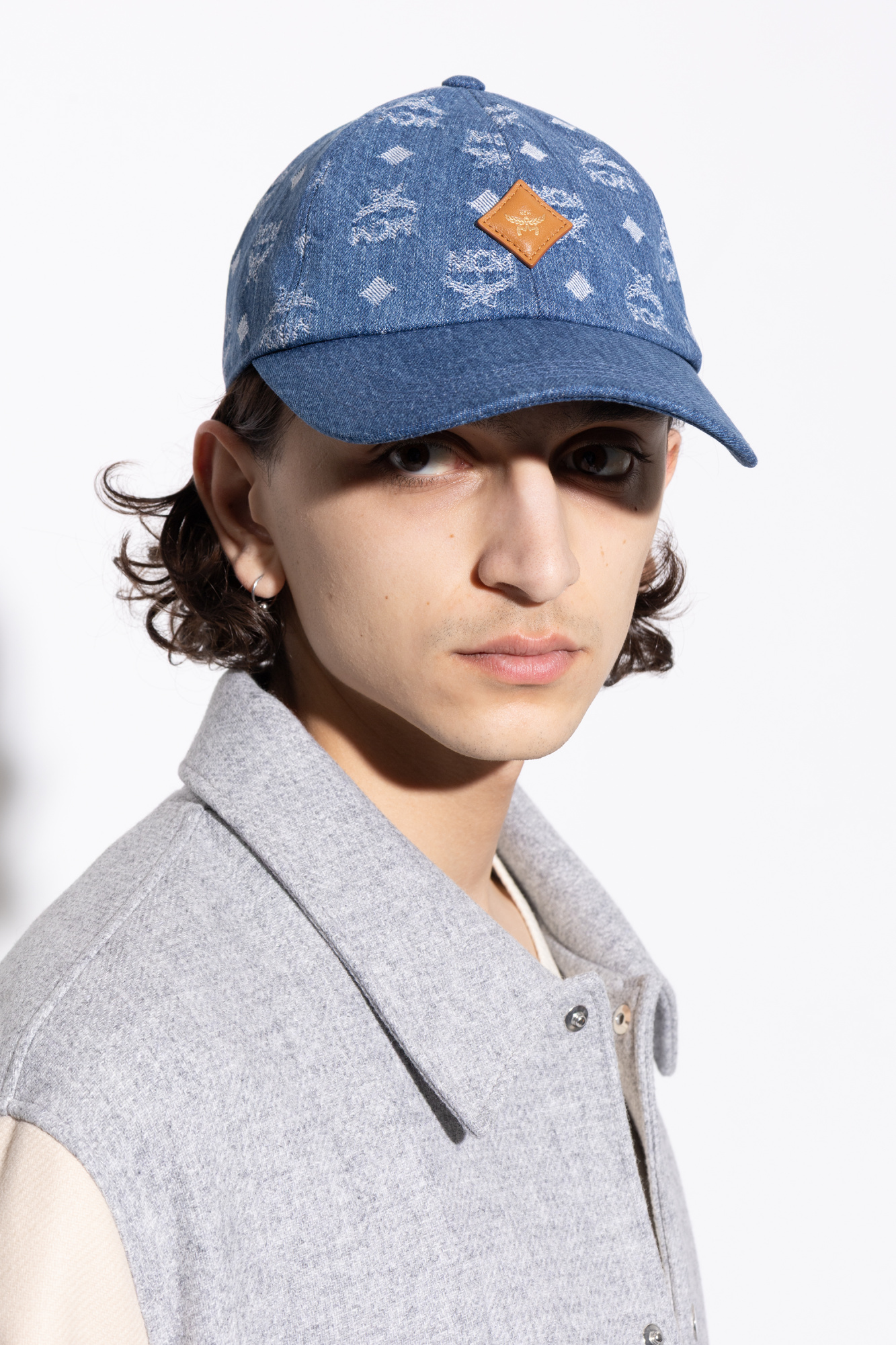 MCM Denim baseball cap | Men's | Vitkac
